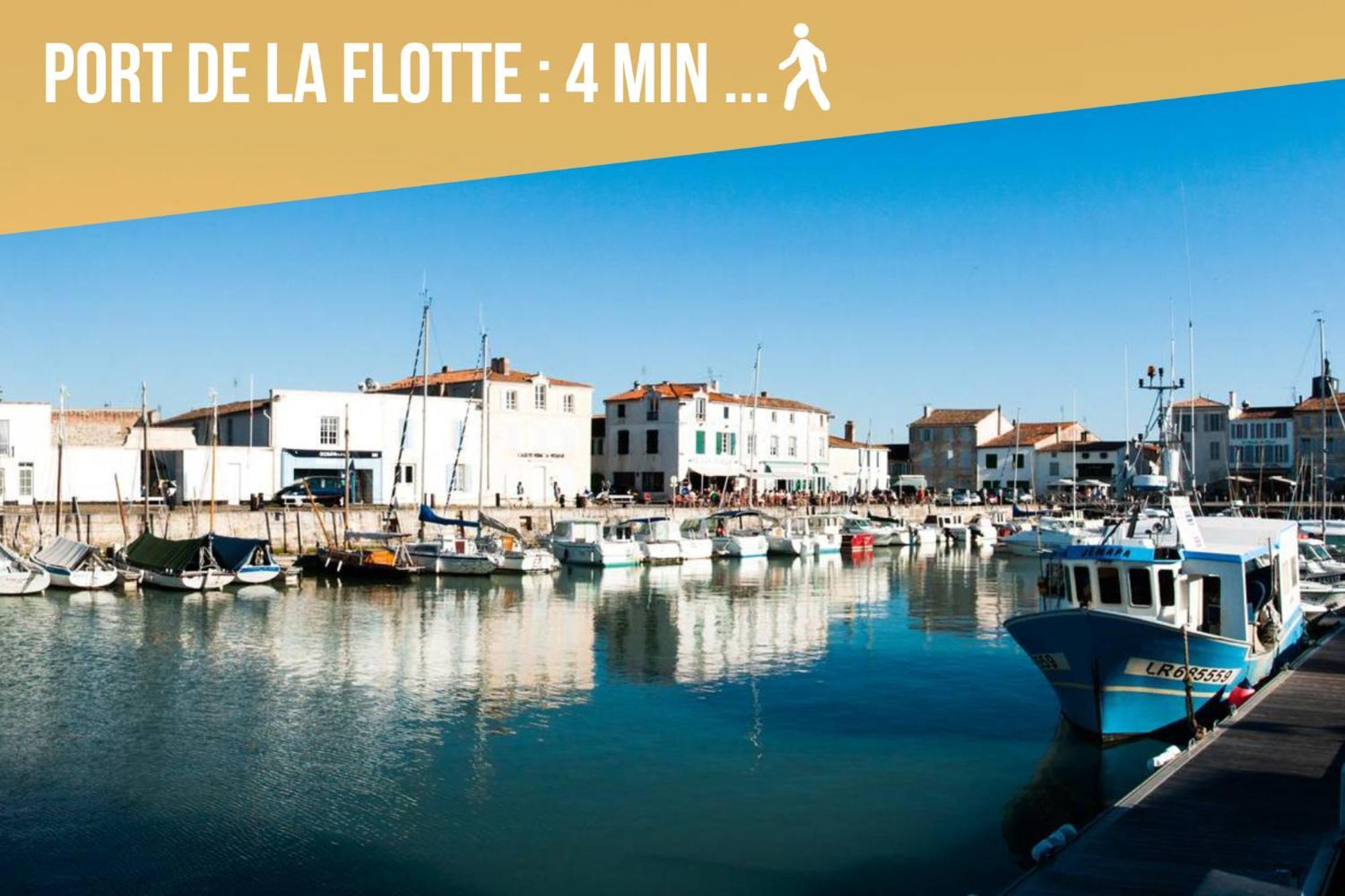 Le Phare Du Bout Du Monde - Logement Proche Du Port La Flotte Dış mekan fotoğraf